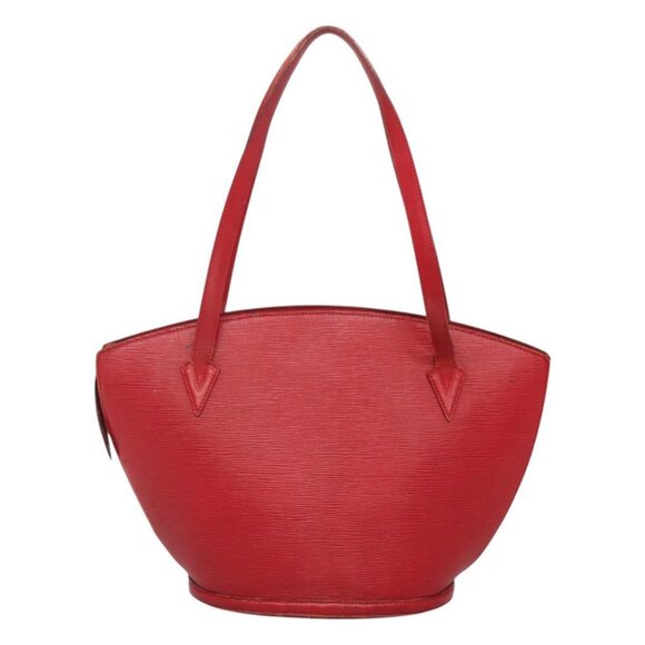 LOUIS VUITTON Epi Saint Jacques Shopping Shoulder Bag Red M52277 LV Auth 116674 - Picture 3 of 16